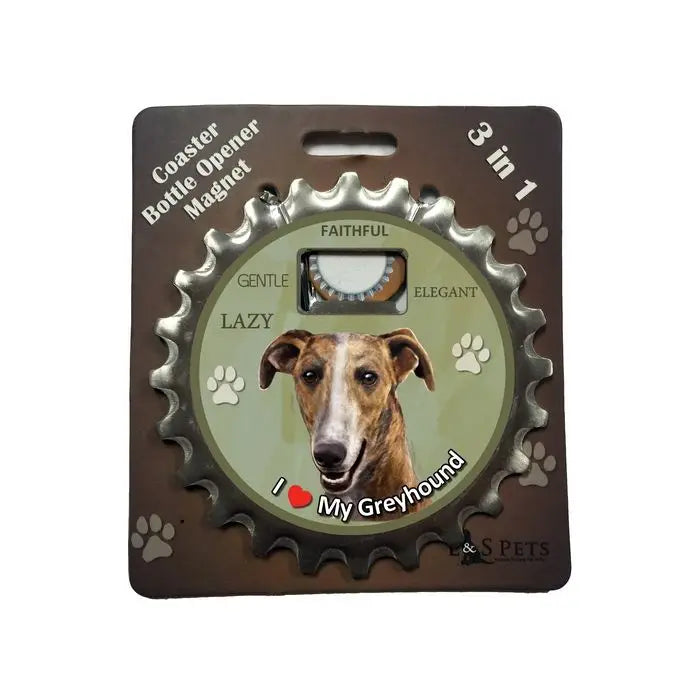 Greyhound |  3 in 1 Magnetic Coaster