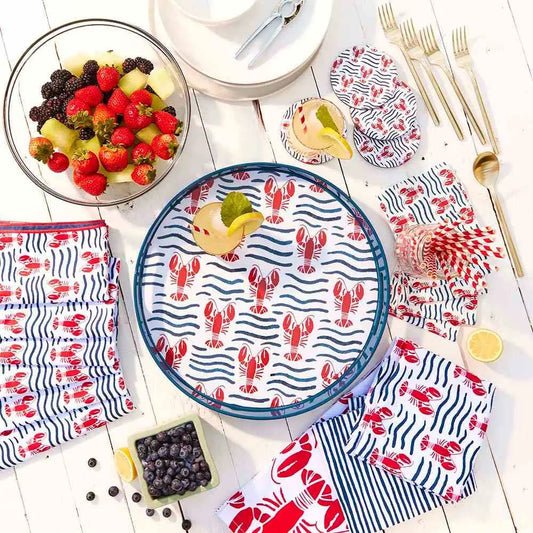 Lobster Waves Tray