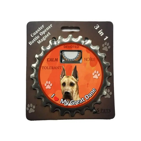 Great Dane |  3 in 1 Magnetic Coaster