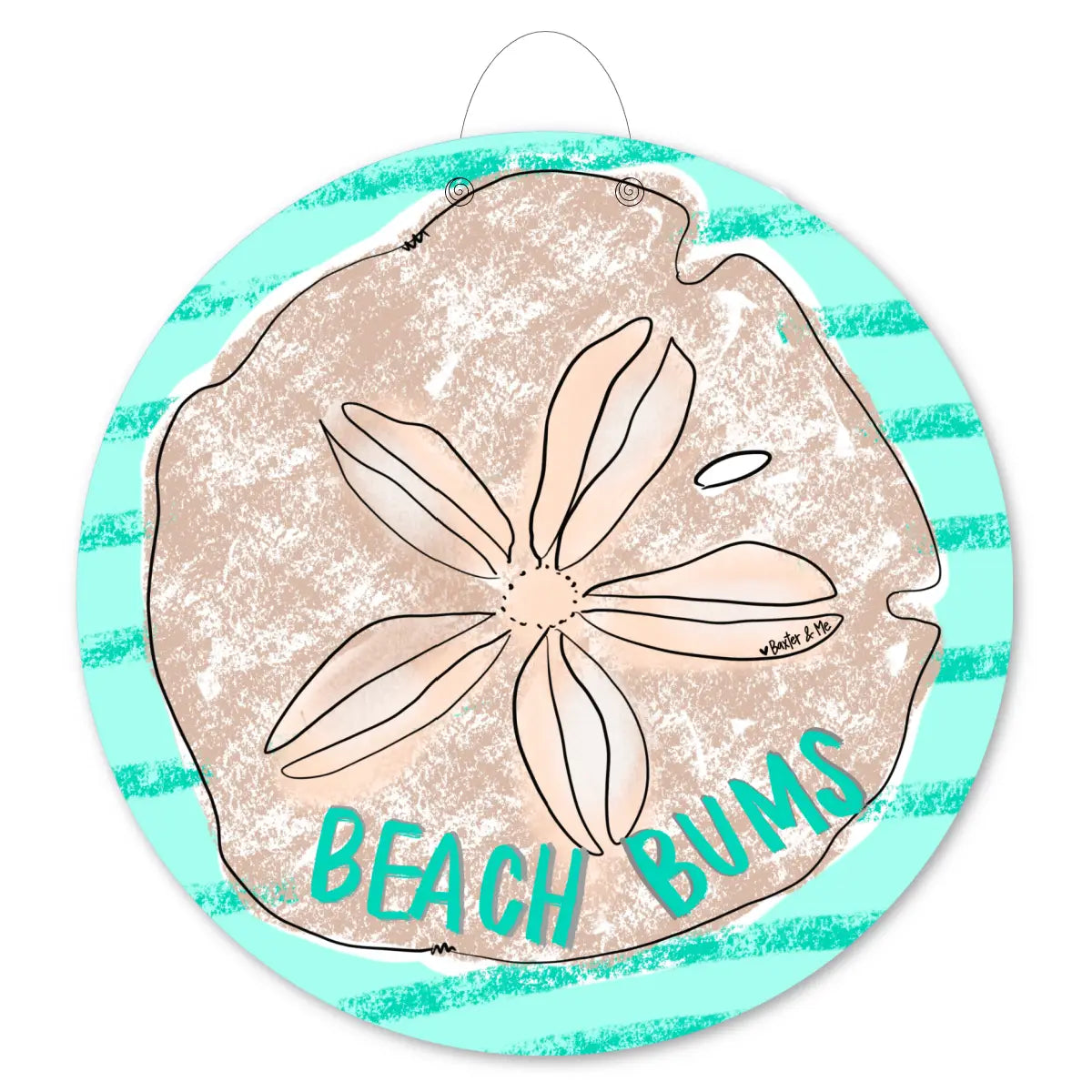 Beach Bums Door Hanger