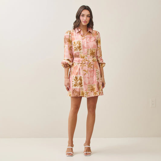 Savannah Mini Shirt Dress