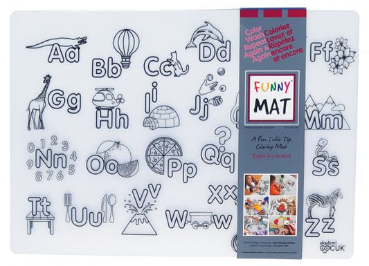 Alphabet Coloring Mat