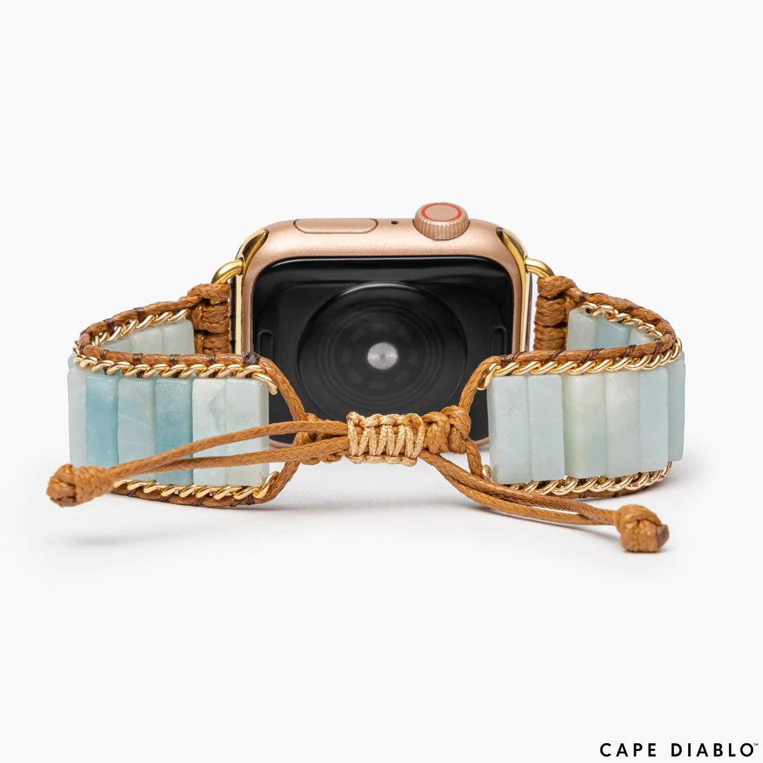 Amazonite Protection Apple Watch Strap