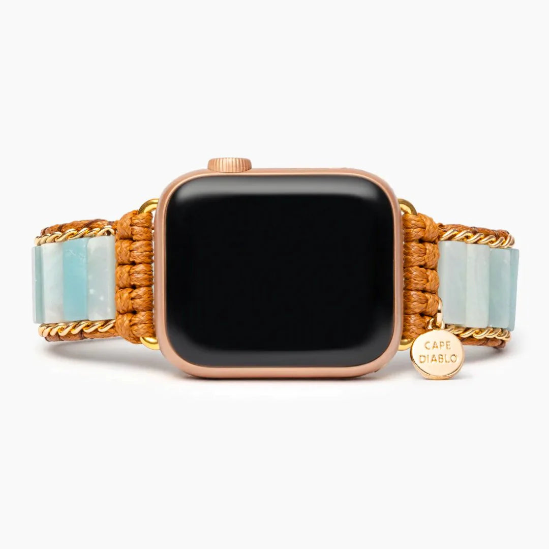 Amazonite Protection Apple Watch Strap