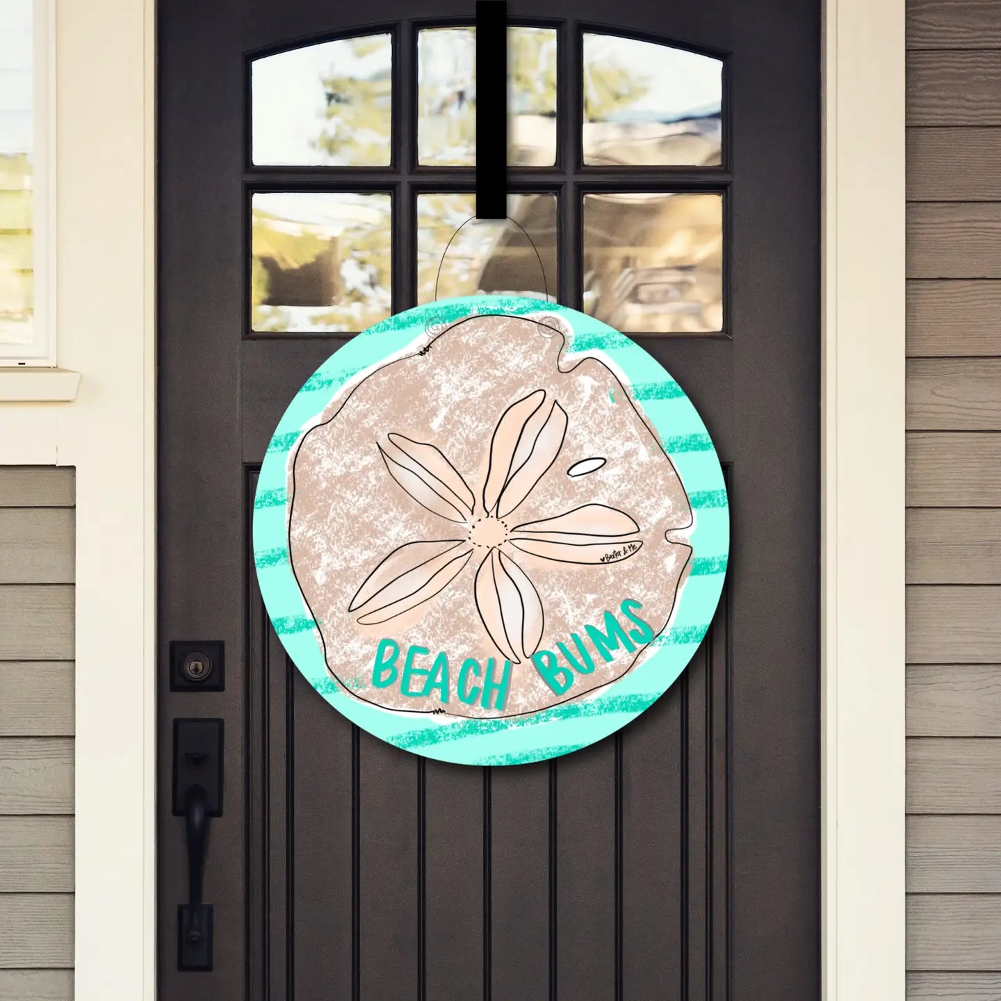 Beach Bums Door Hanger