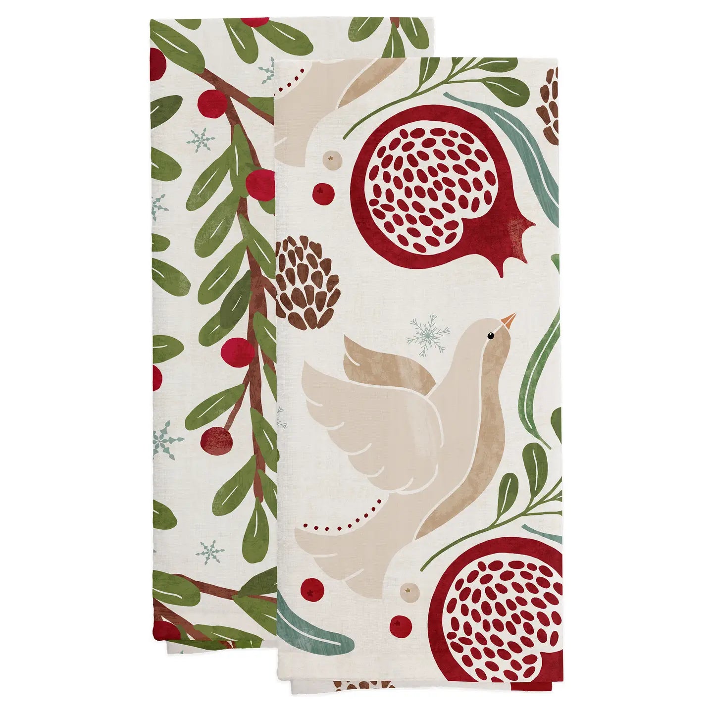 Winter Berry Tea Towel Set
