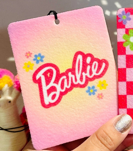 Pink Yellow Flower Barbie Freshie | A Thousand Wishes