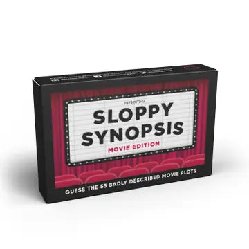 Sloppy Synopsis - Movie Edition Card Game