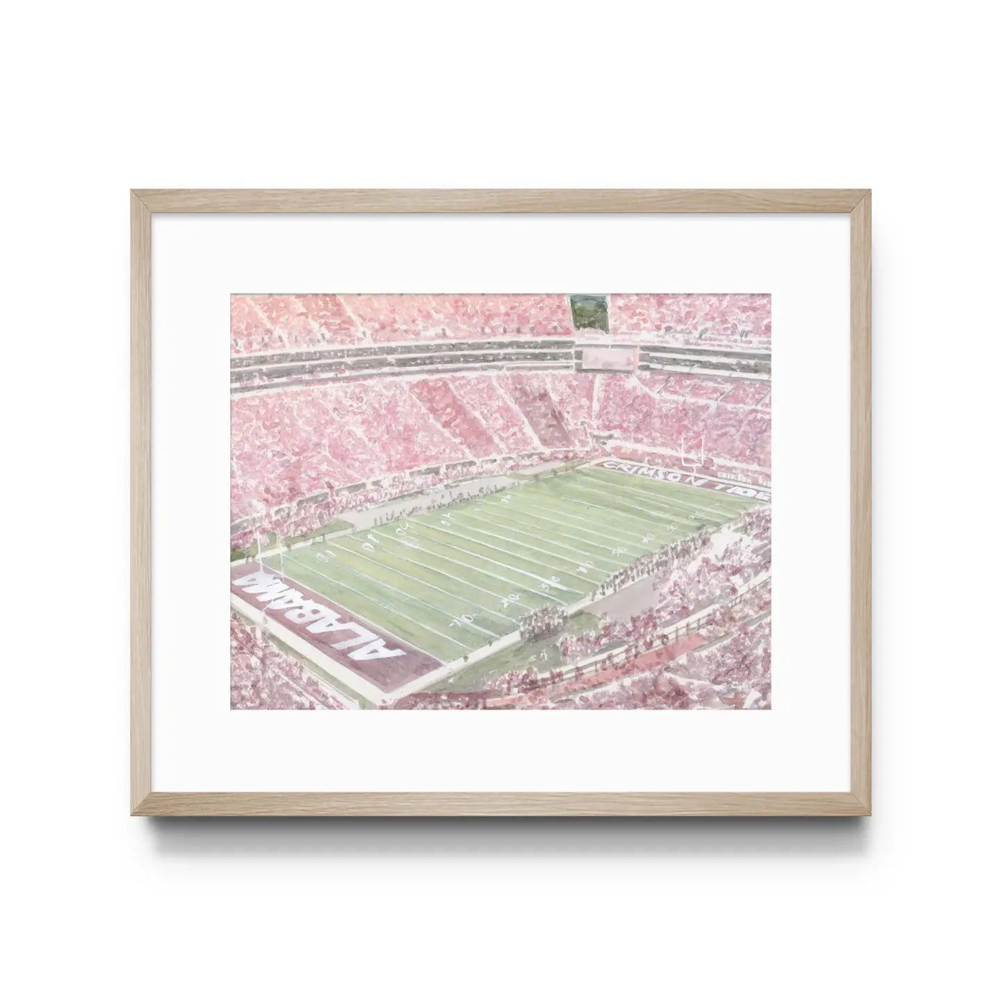 Bryant Denny Stadium Art Print |5X7