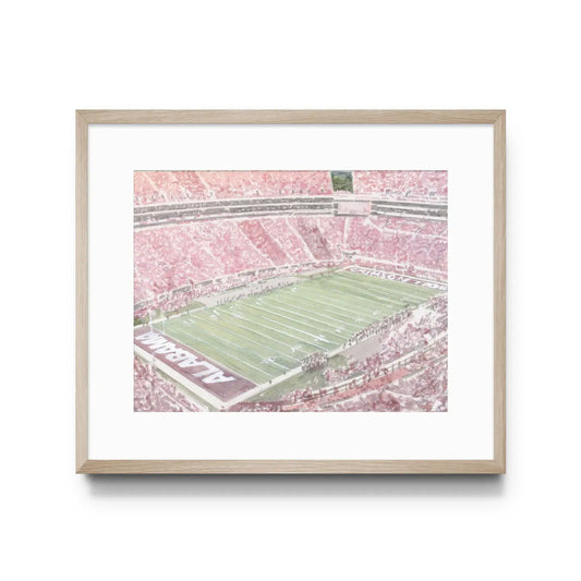 Bryant Denny Stadium Art Print |5X7