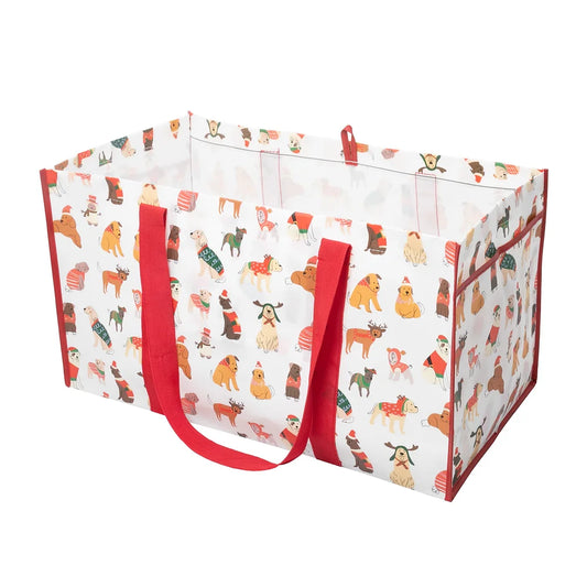 Christmas Dogs Utility Tote