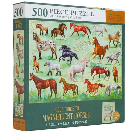 Field Guide To Magnificent Horses Puzzle