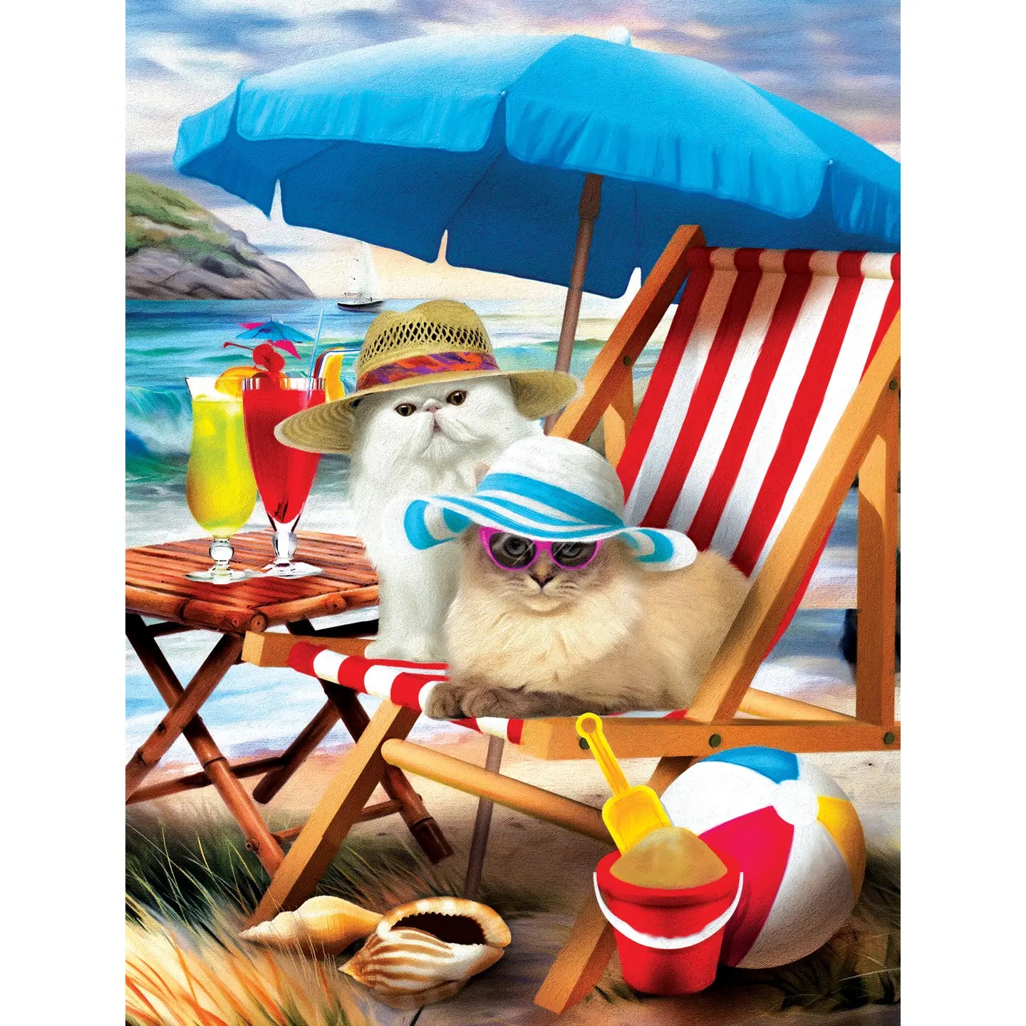 Beach Cats Puzzle