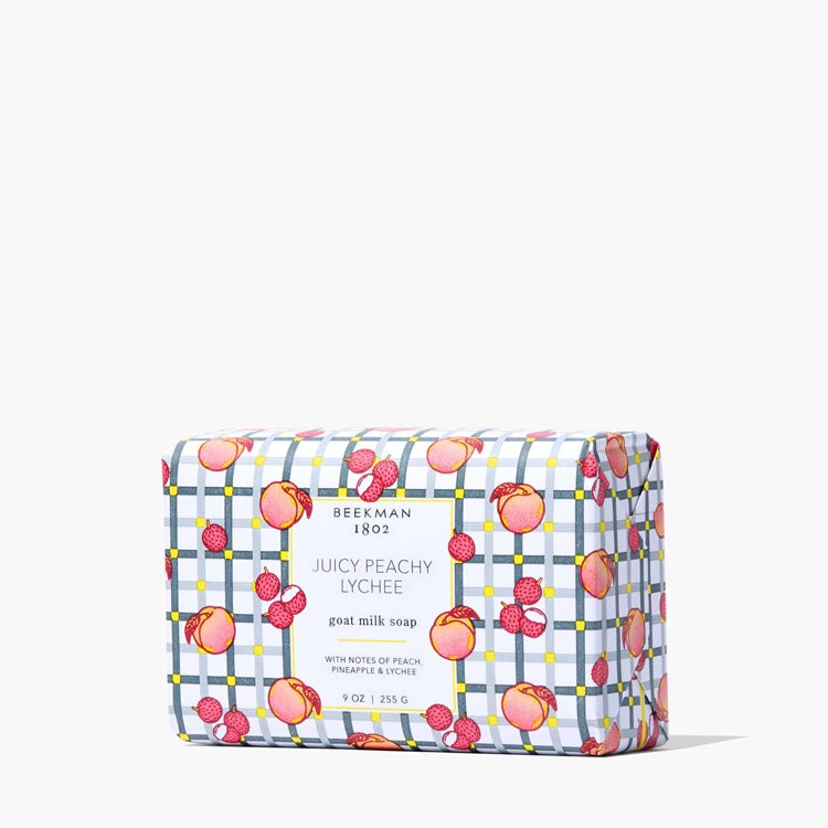 JUICY PEACHY LYCHEE 9OZ BAR SOAP