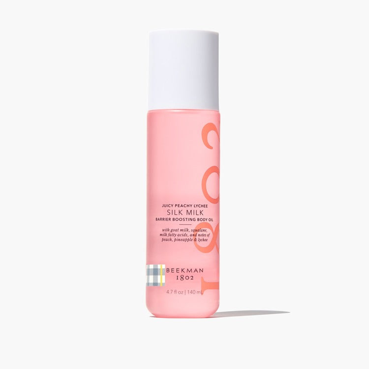 JUICY PEACHY LYCHEE SILK MILK BODY OIL 4.39oz