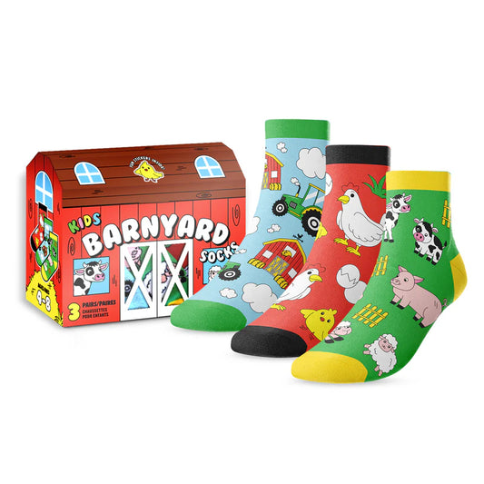 Kids Barnyard Animal Socks