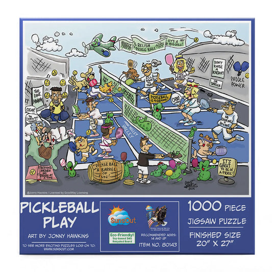 Pickleball Play Puzzle