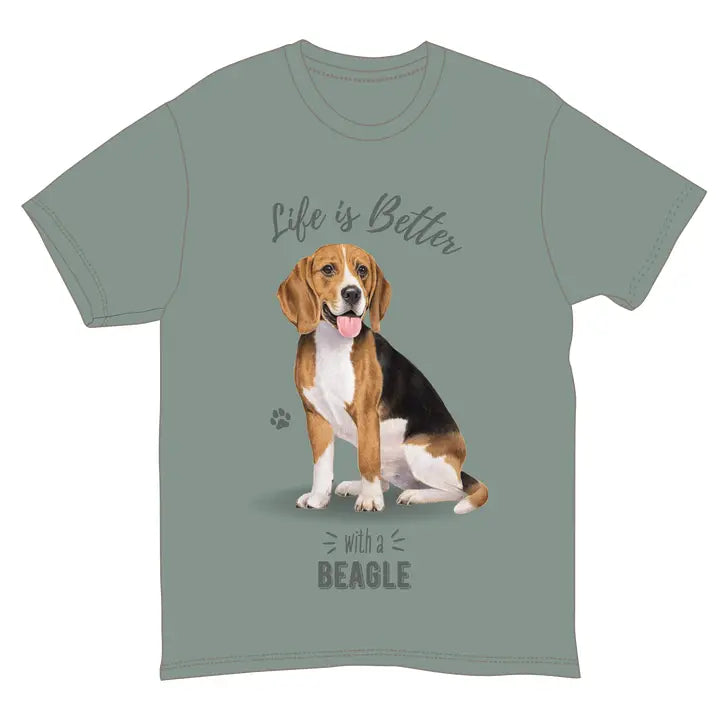 Beagle | Life is Better Tee