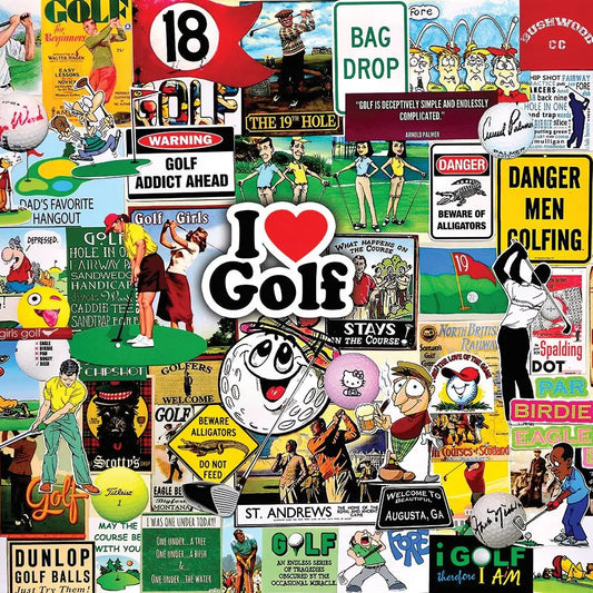 I Love Golf Puzzle