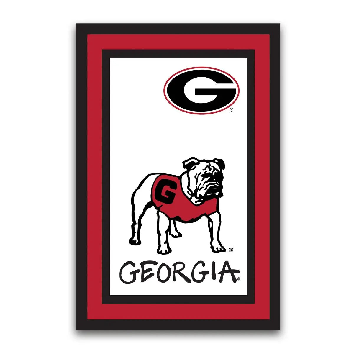Georgia UGA Garden Flag