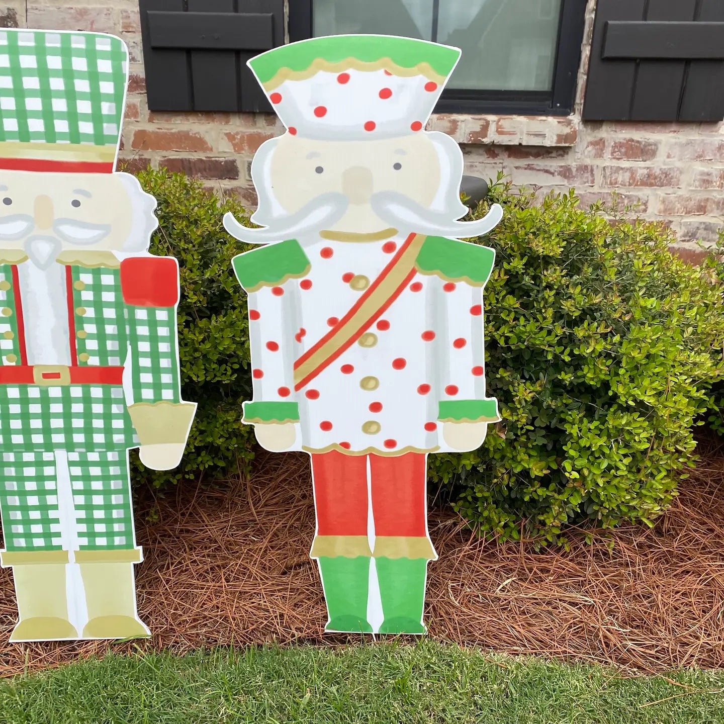Traditional Nutcrackers Yard Sign