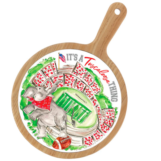 Alabama Elephant Stadium Cheeseboard