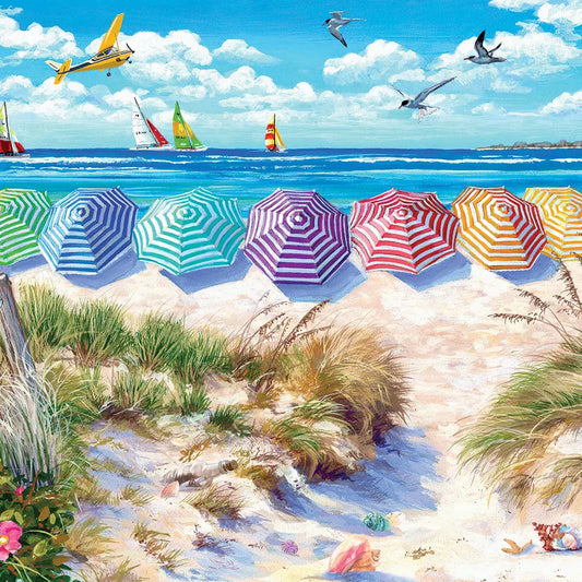 Rainbow Umbrellas Puzzle