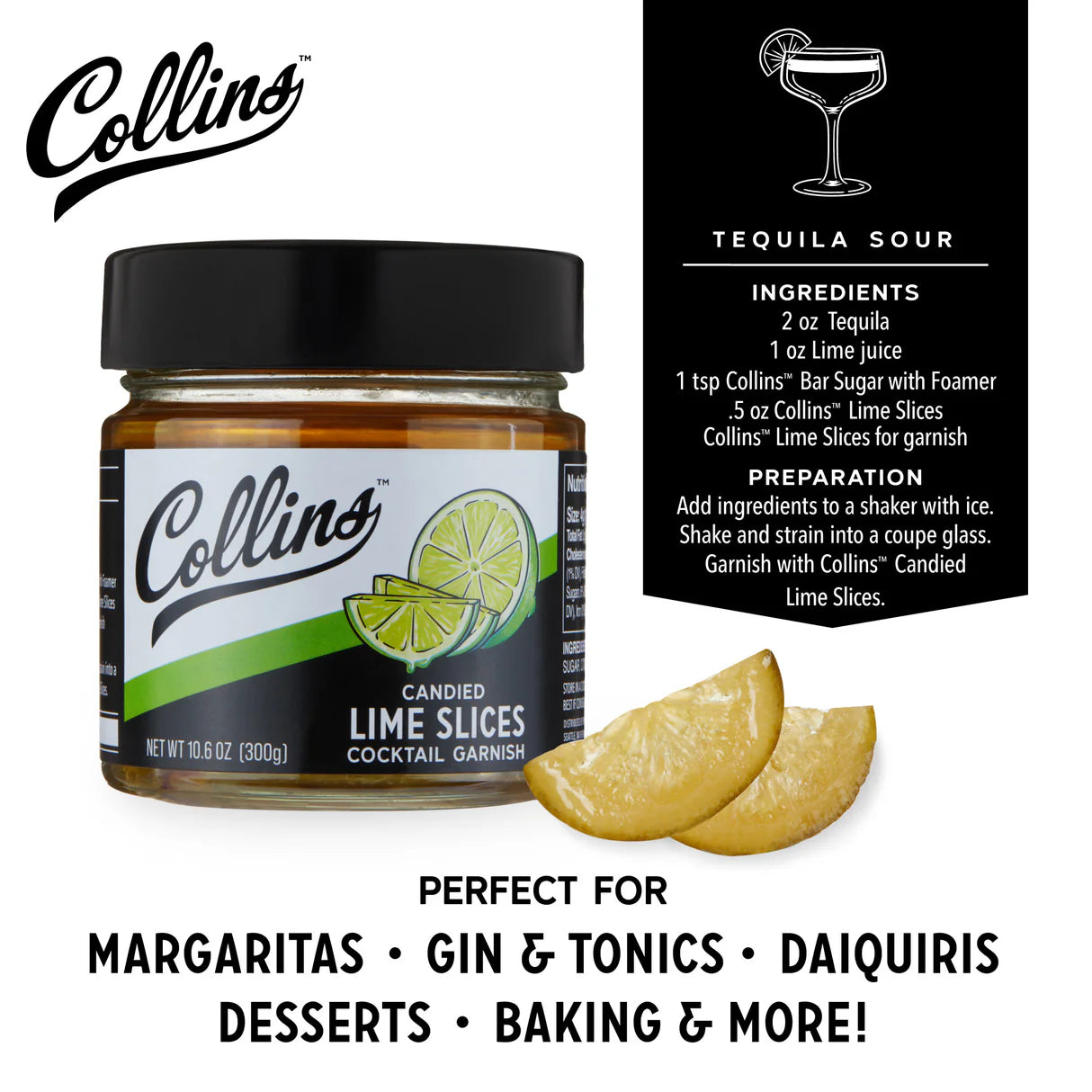 Lime Slices in Syrup 10.6oz