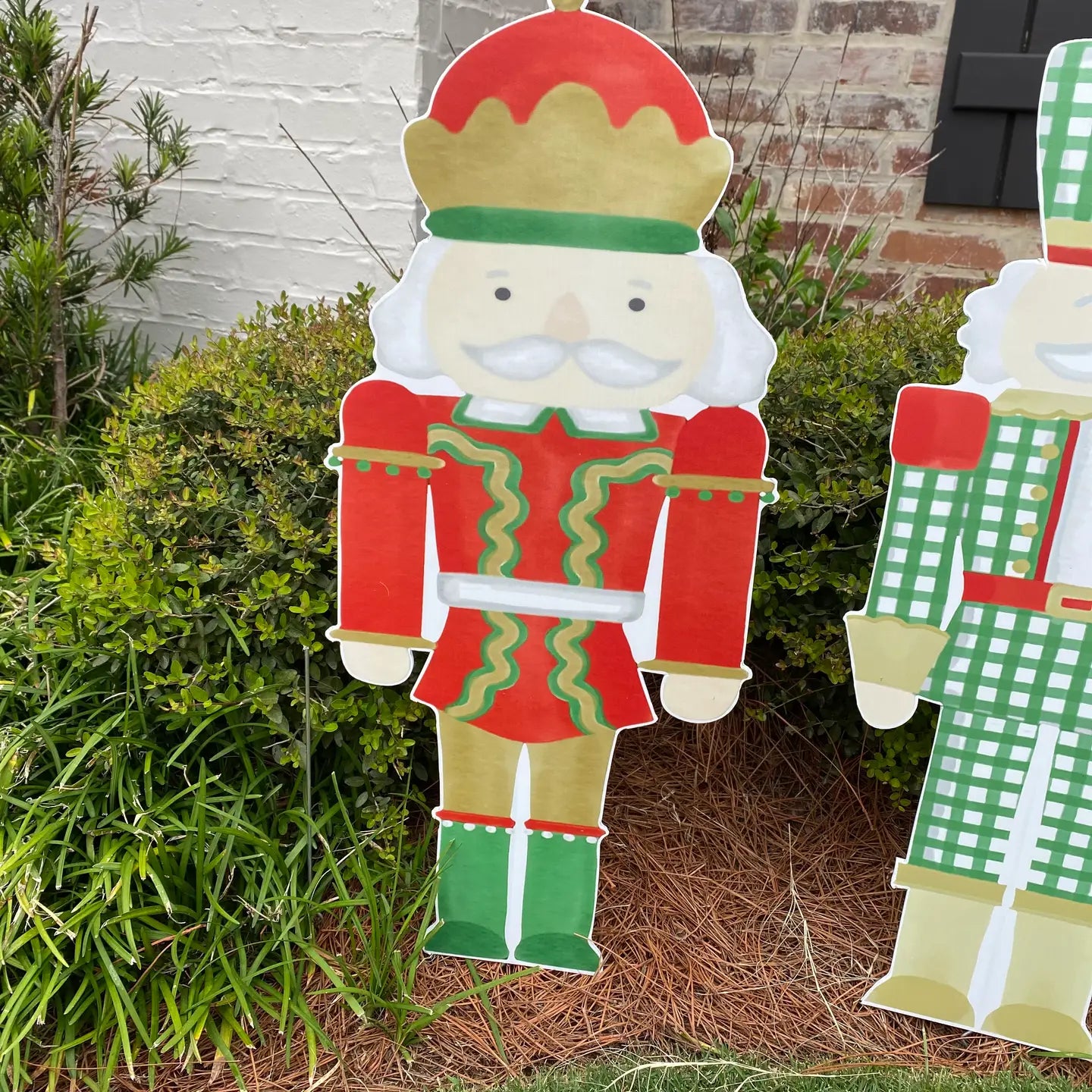 Traditional Nutcrackers Yard Sign