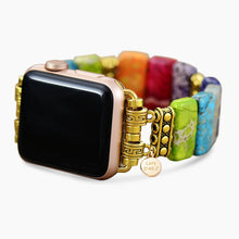 Load image into Gallery viewer, Chic Chakra Stretch Apple Watch Strap
