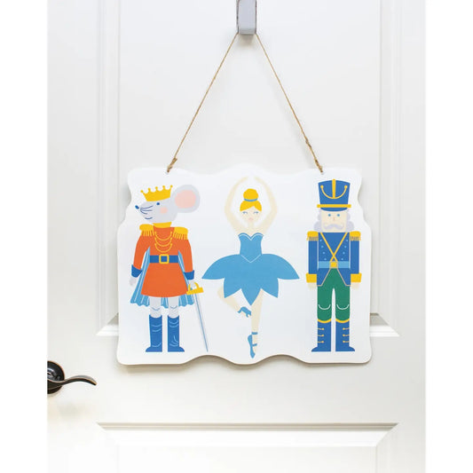 Nutcracker Waltz Door Hanger