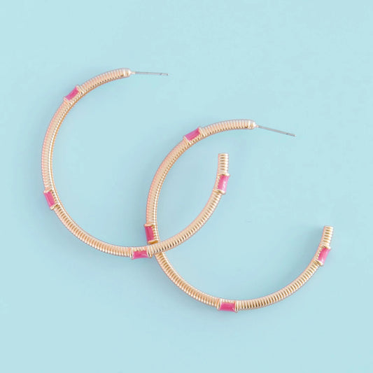 Pink Sydney Earrings