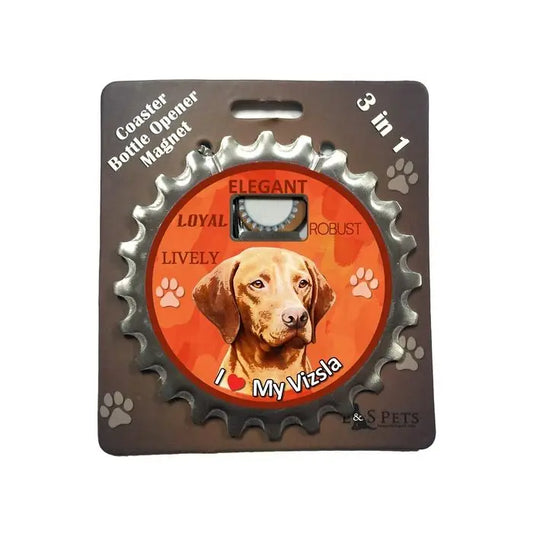 Vizsla | 3 in 1 Magnetic Coaster