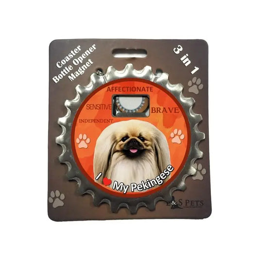 Pekingese |  3 in 1 Magnetic Coaster