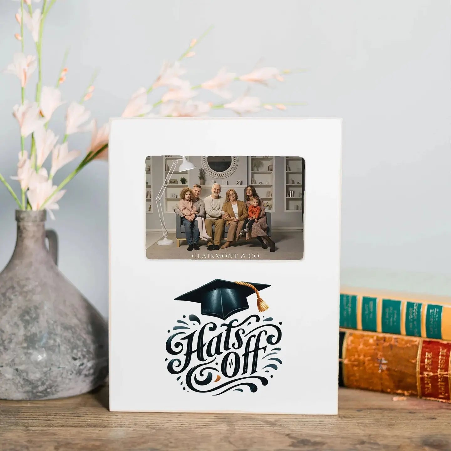 Hats Off Graduation Picture Frame