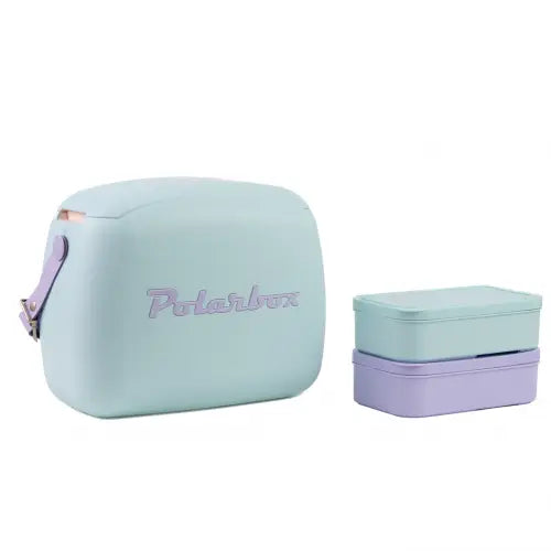 Polarbox Cooler Bag |  Sky Blue-Lilac