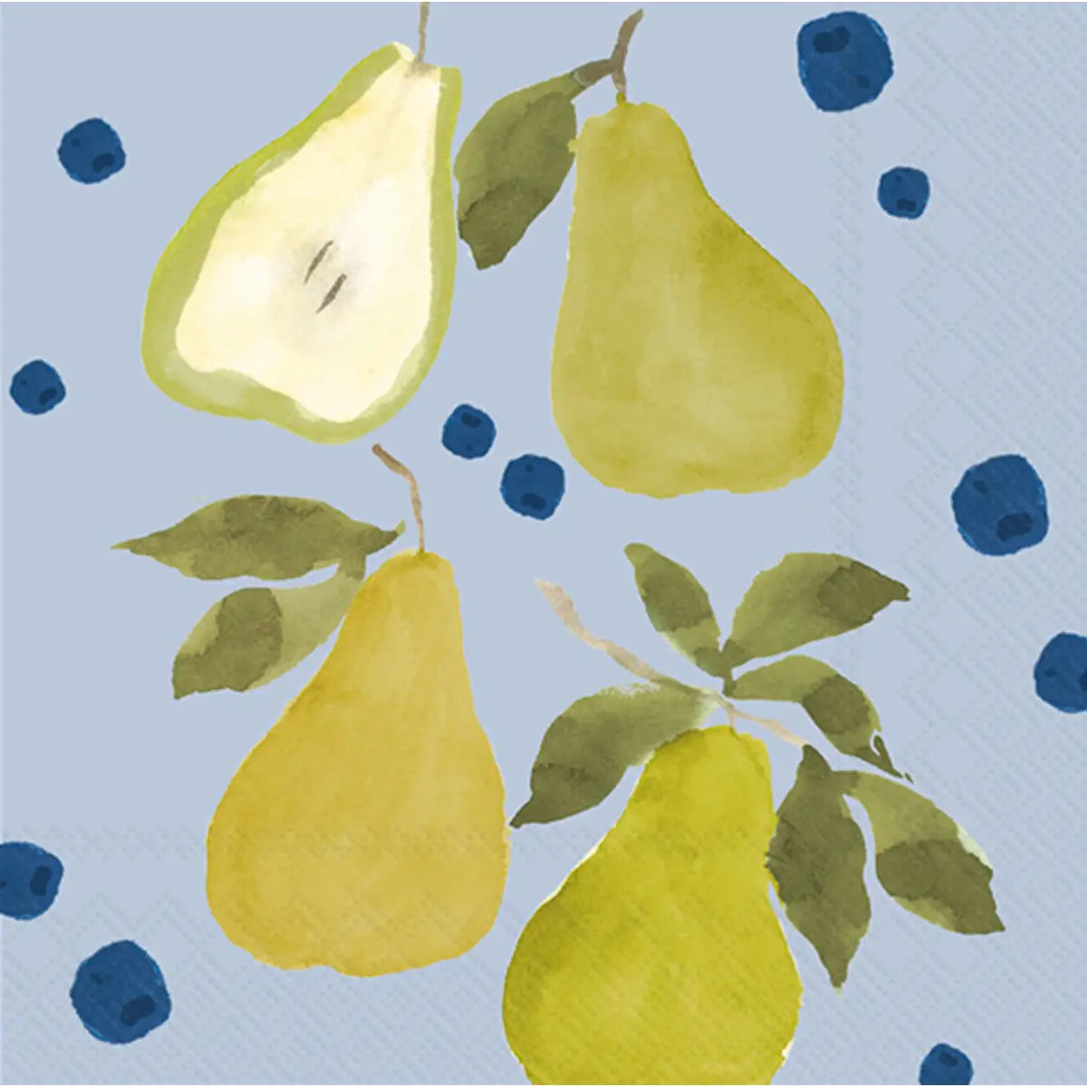 Pears Cocktail Napkin Set