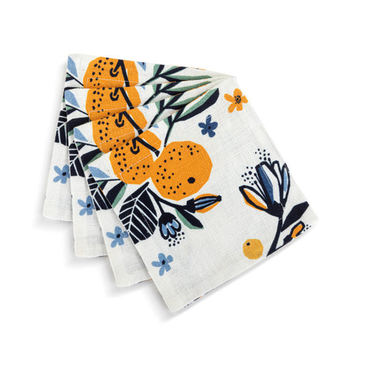 Citrus Blooms Napkin Set