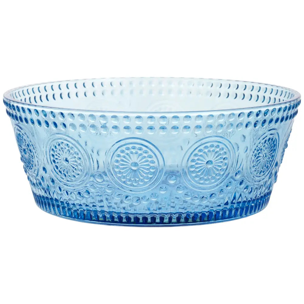 Codi Glass Bowl | Sky Blue