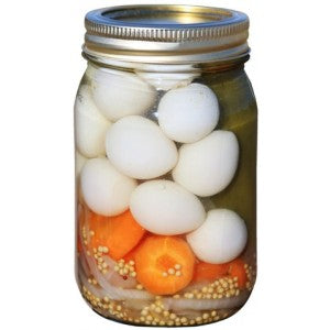 Mild Pickled Quail Eggs