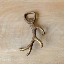 Antler Bottle Opener | Gold