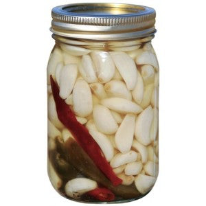 Spicy Pickled Garlic