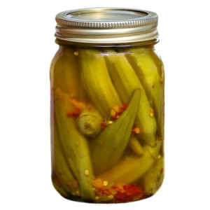 Spicy Pickled Okra