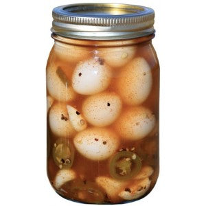 Spicy Pickled Quail Eggs