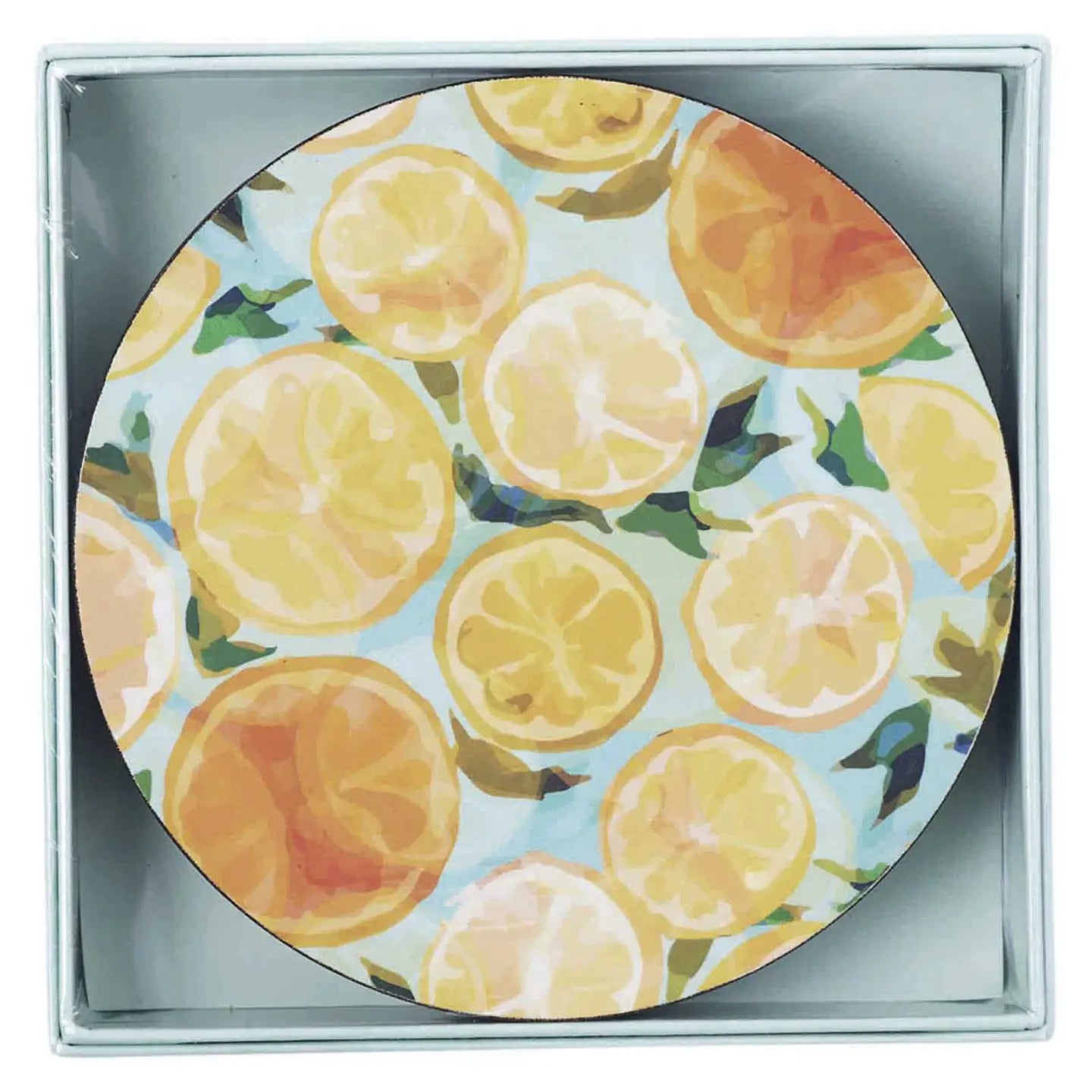 Lemon Slices Coasters