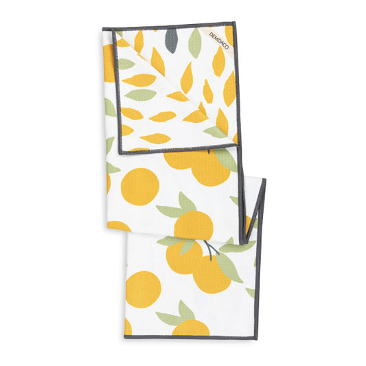 Citrus Orange Reversible Towel