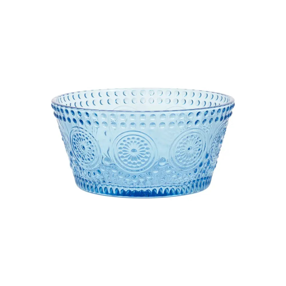 Codi Glass Bowl | Sky Blue