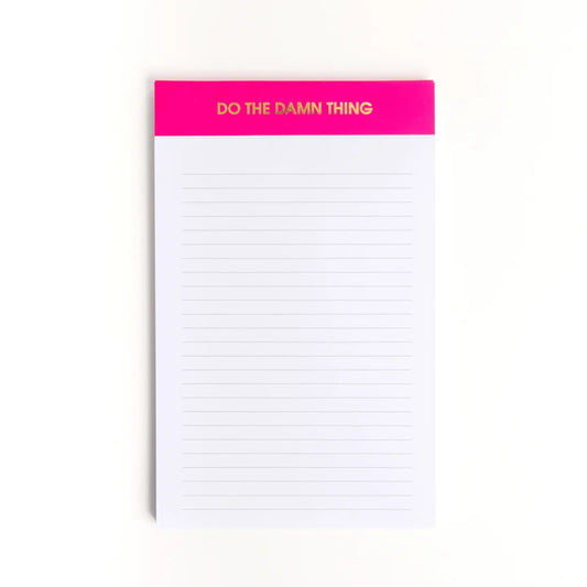 Do the Damn Thing Notepad