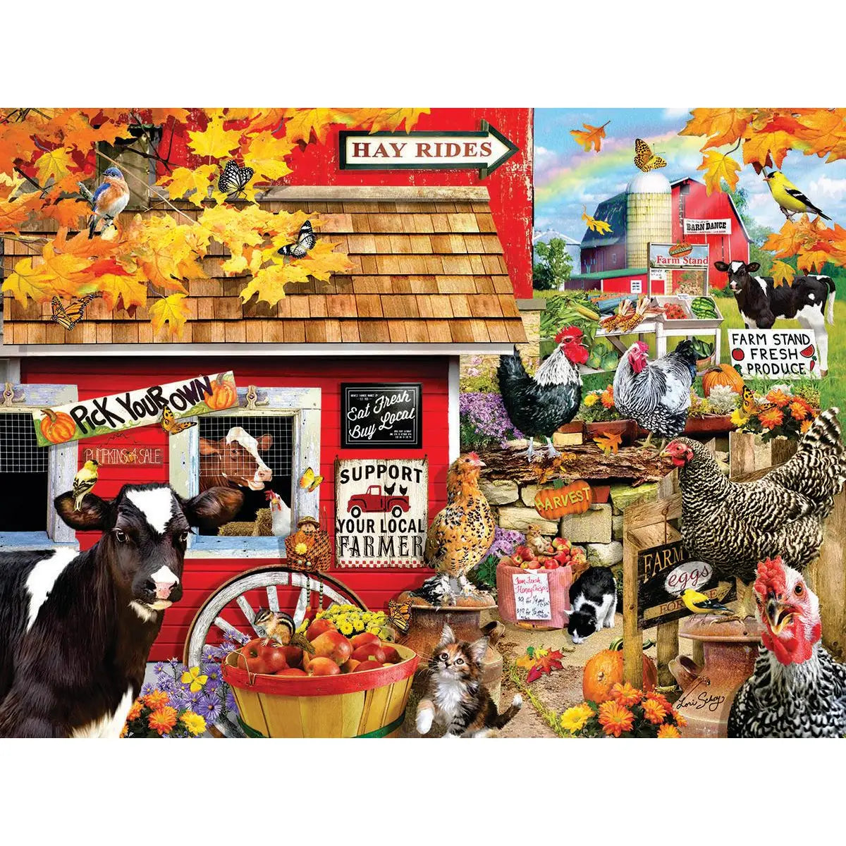Support Your Local Farmer Puzzle