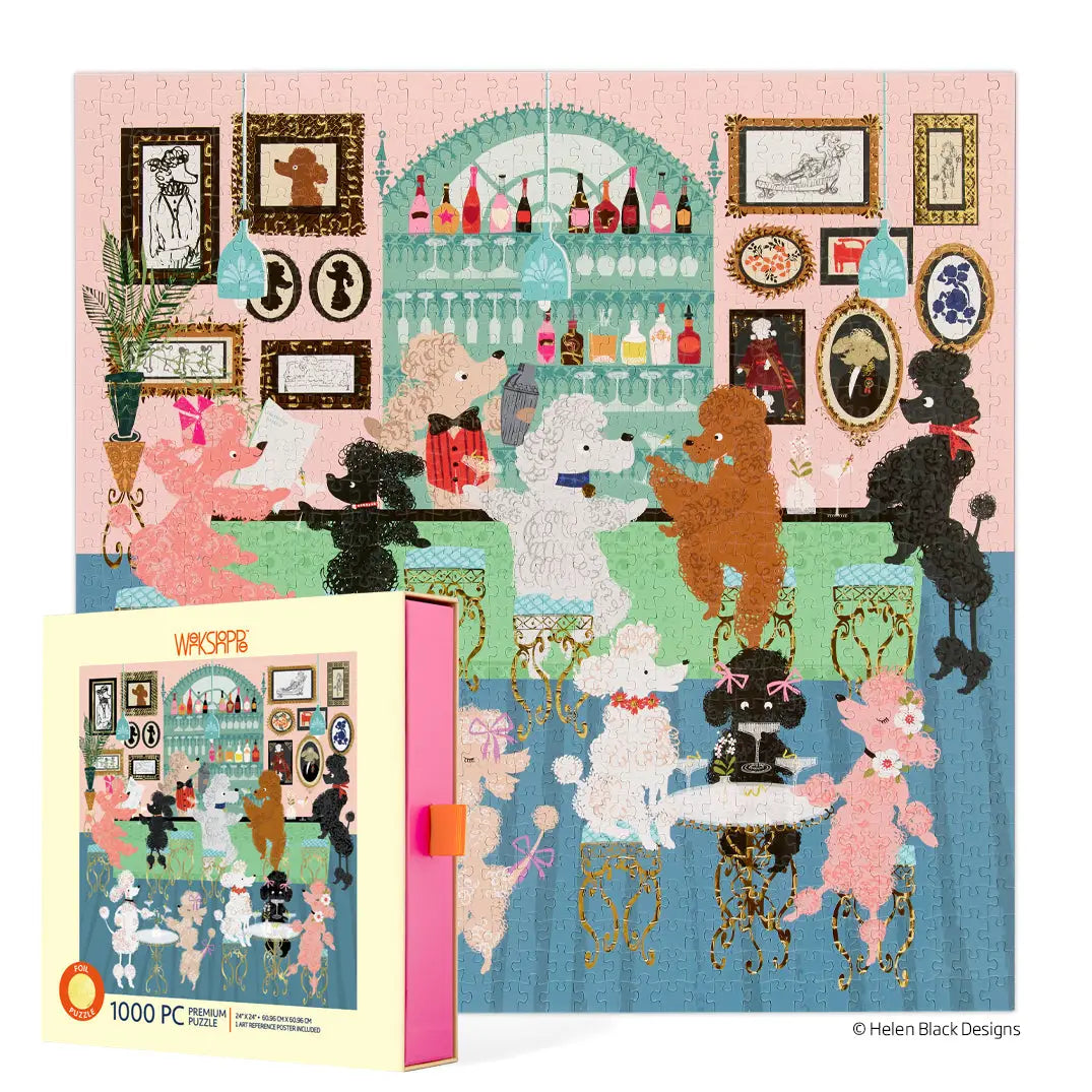 Poodle Martini Lounge Puzzle
